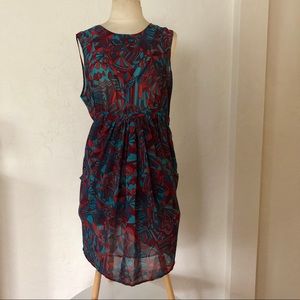 Patterned Angie Dress with Pockets!!